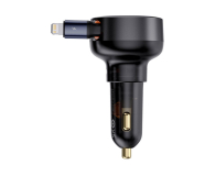Baseus Ładowarka samochodowa USB-C żeńskie / Lightning męski 60W - 1502068 - zdjęcie 2